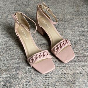Esprit Nude Pink Jessa Heels Women’s 9.5 New in Box